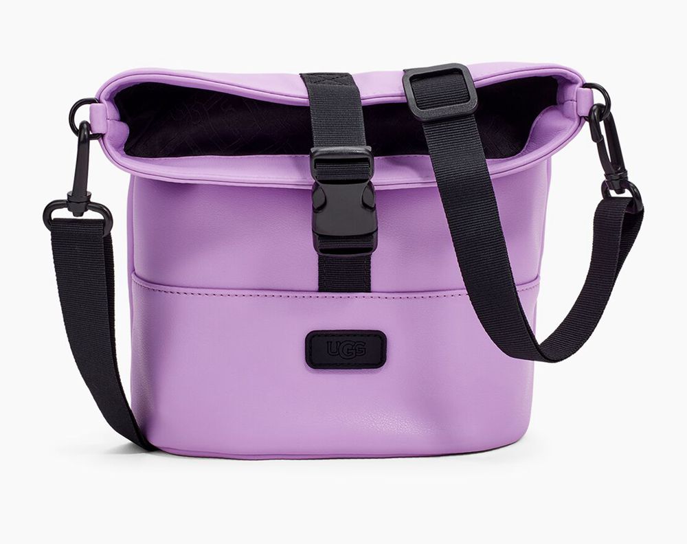 Ugg Emalyn Bucket Patent Bag - Womens Handbags - Purple - NZ (6170ZLMEI)